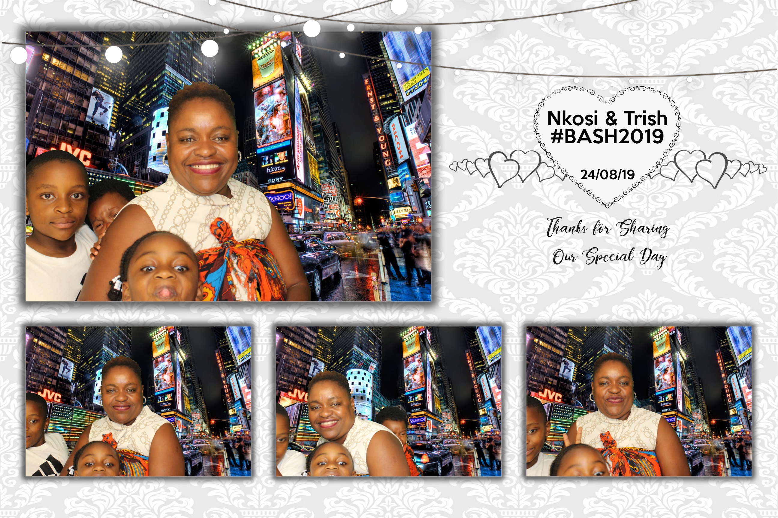 Nkosi & Trish's Wedding  | View more photos from the event at images.mobile-photo-booth.com/u/MobilePhotoBoothUK/Nkosi-Trishs-Wedding